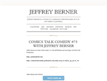 Tablet Screenshot of jeffreyberner.com